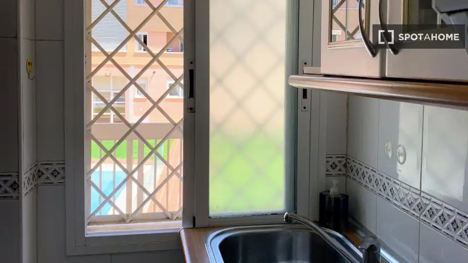 Kitchen of Apartments for share in Torrelodones  with Air Conditioner, Terrace and Furnished