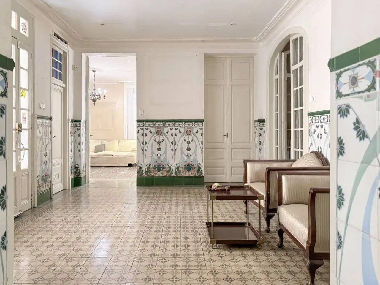 Sala d'estar de Casa o xalet de lloguer en Sabadell amb Calefacció, Jardí privat i Terrassa