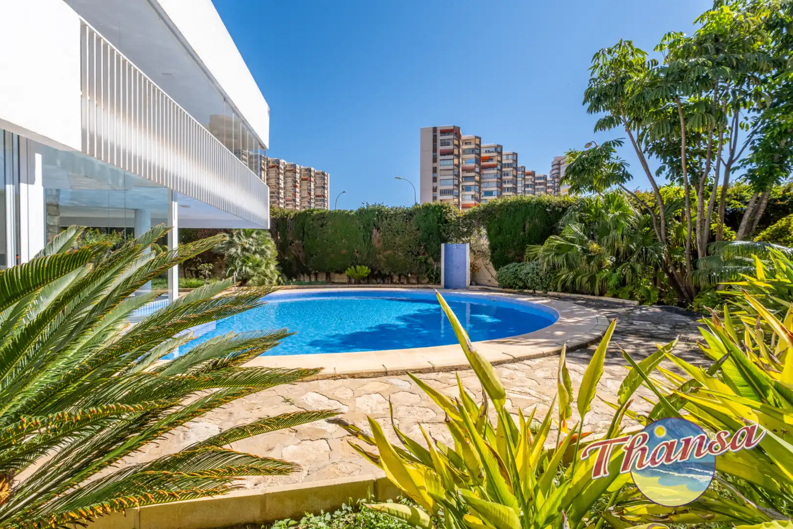 Jardín de Casa o chalet en venta en Alicante / Alacant con Aire acondicionado, Calefacción y Jardín privado