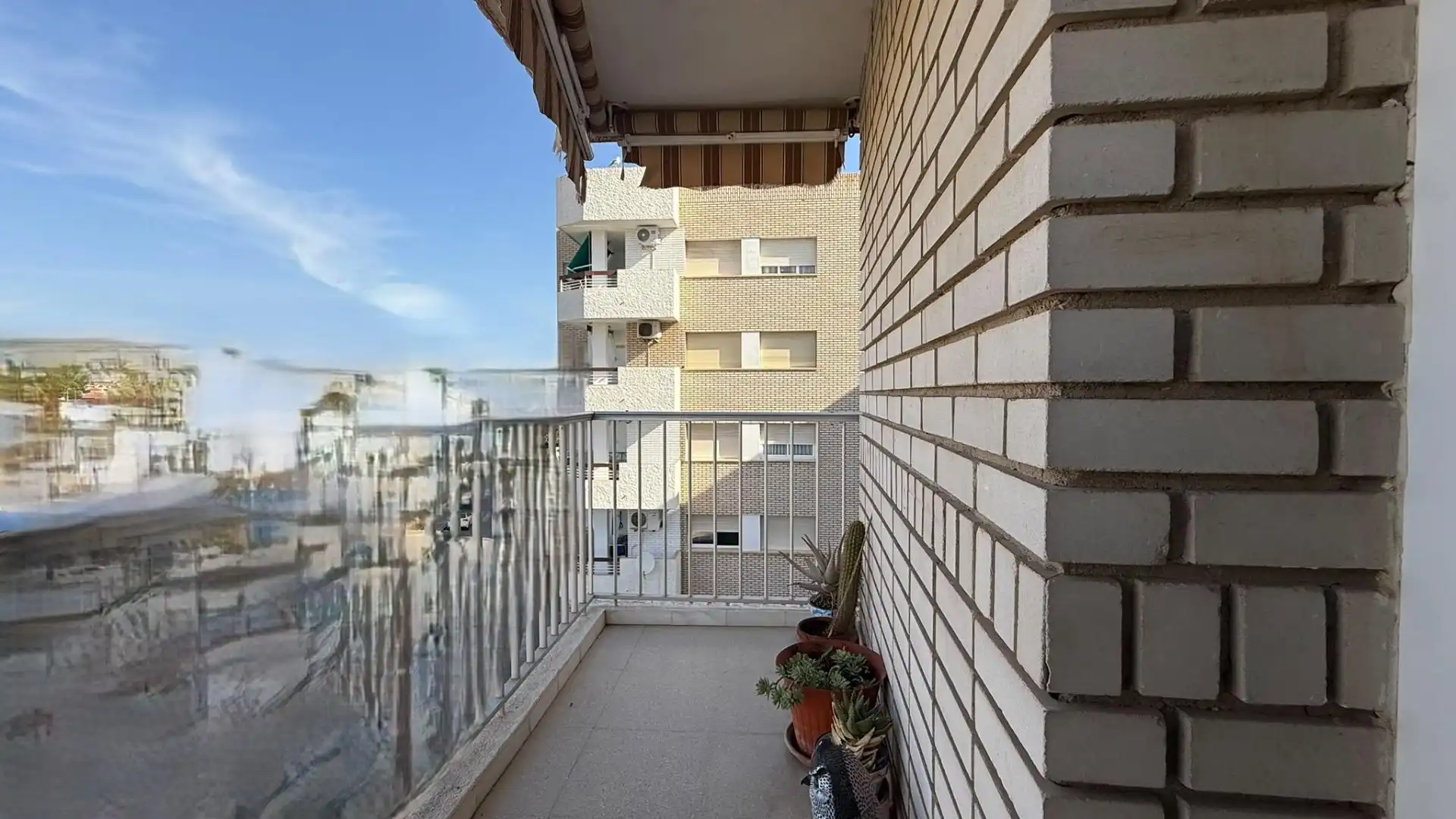 Balcony of Flat for sale in Águilas  with Air Conditioner, Storage room and Furnished