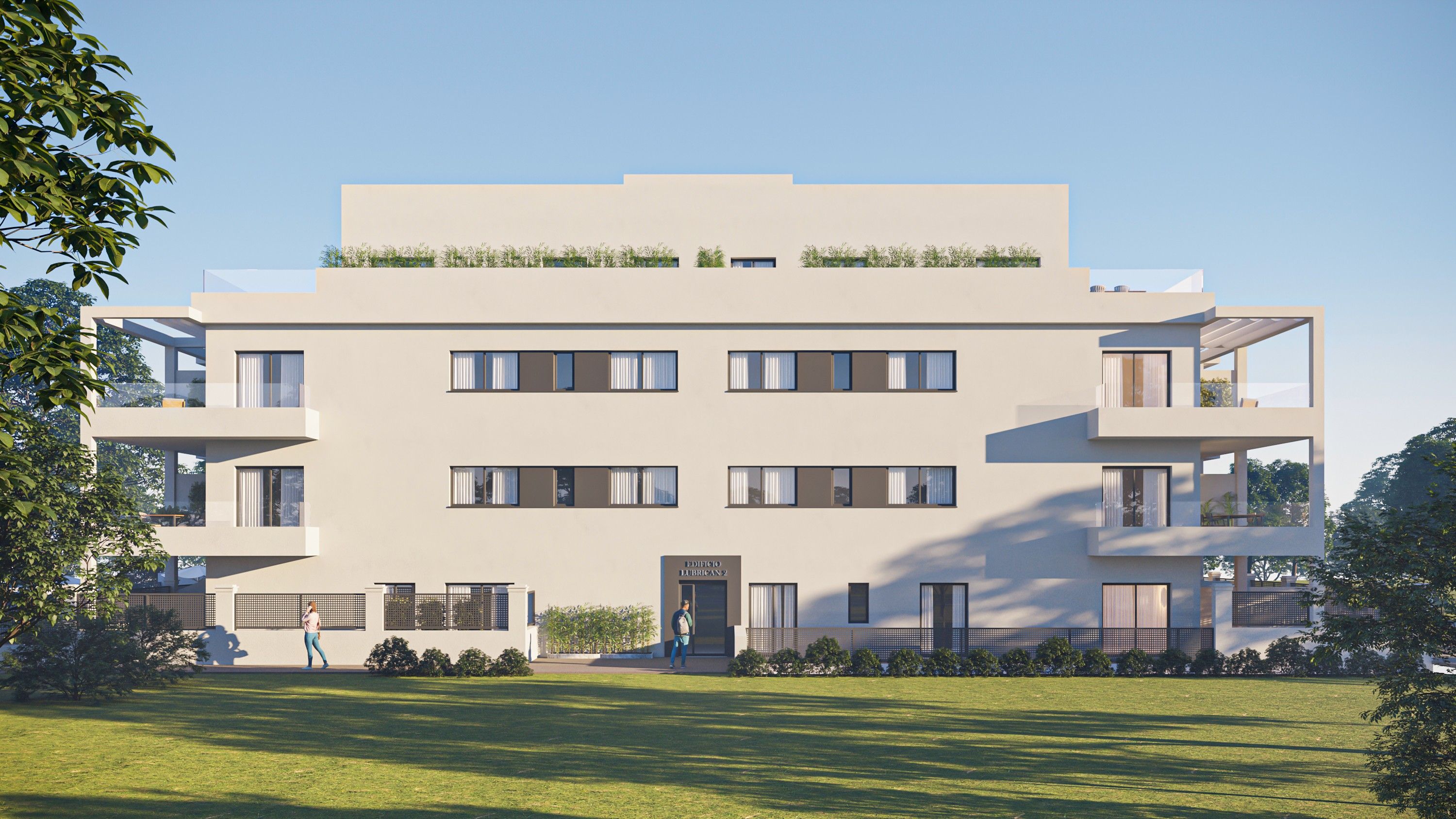 Exterior view of Apartment for sale in Sanlúcar de Barrameda  with Air Conditioner, Heating and Private garden