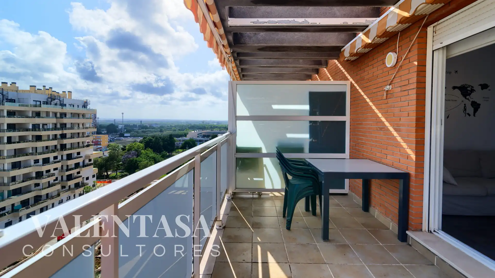 Terraza de Piso en venta en La Pobla de Farnals con Aire acondicionado, Jardín privado y Terraza
