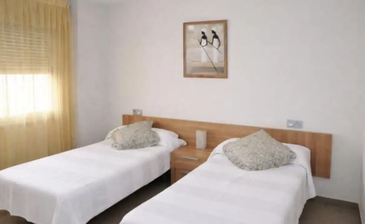 Bedroom of Flat for share in Águilas  with Air Conditioner, Terrace and Furnished