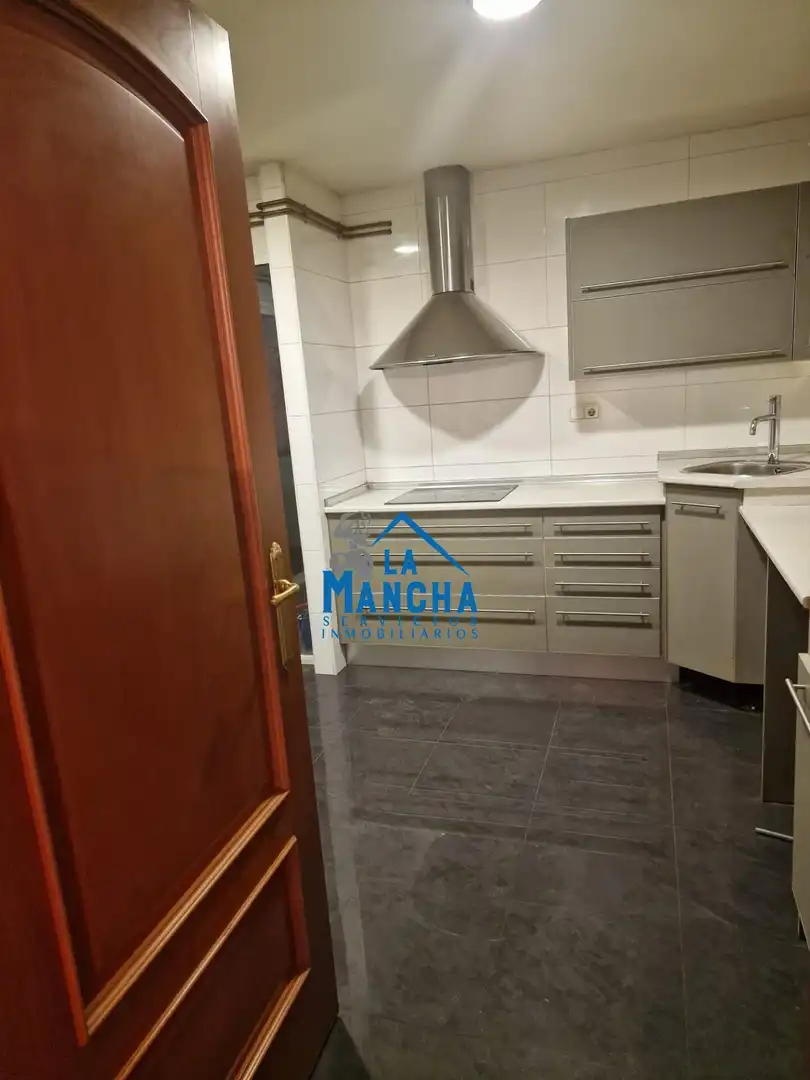 Kitchen of Flat for sale in Albacete  with Heating, Furnished and Balcony