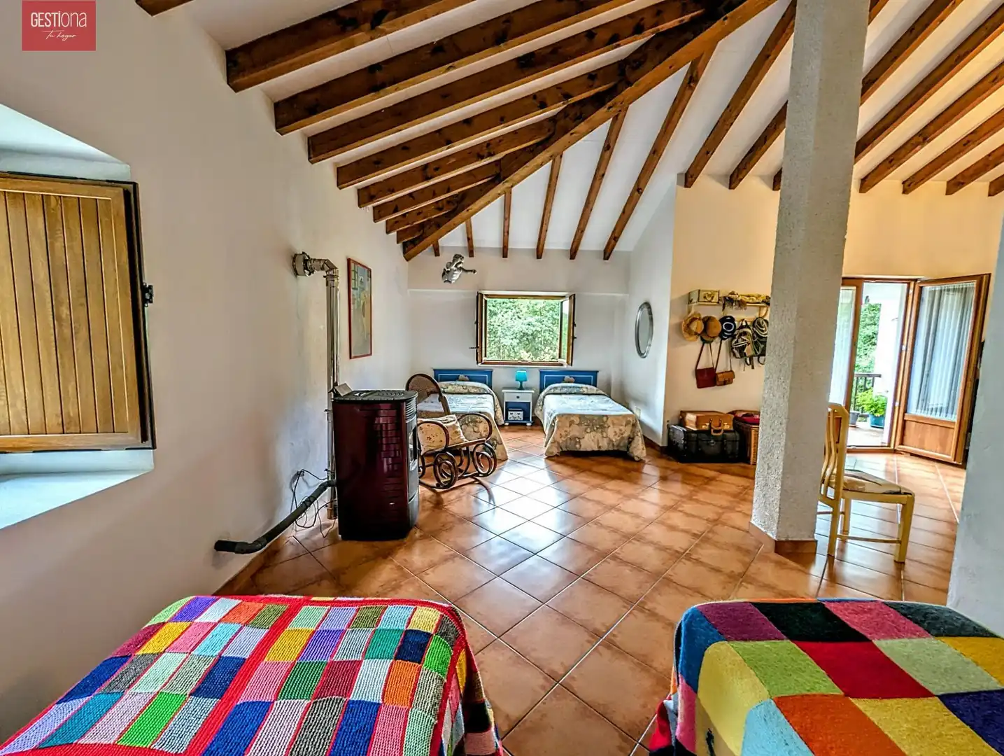 Sala de estar de Casa o chalet en venta en Escalante con Jardín privado y Balcón