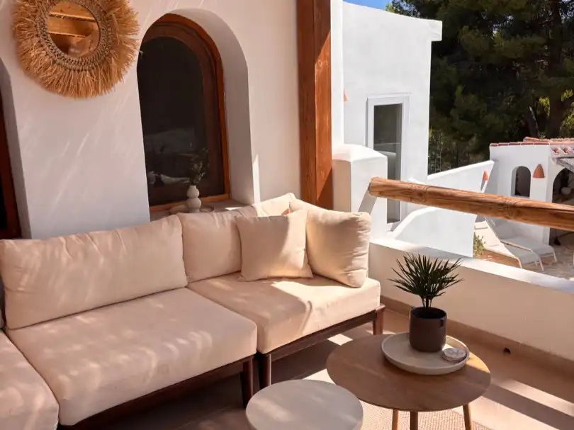 Terrassa de Casa o xalet en venda en Cap Martí - El Tossalet - Pinomar