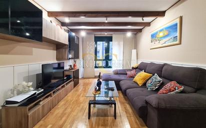 Living room of Flat for sale in Gijón   with Heating and Furnished