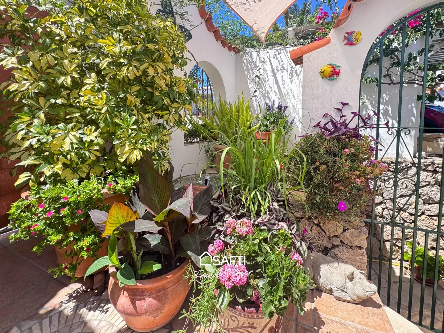 Garden of Houses for sale in Pego  with Air Conditioner, Heating and Terrace