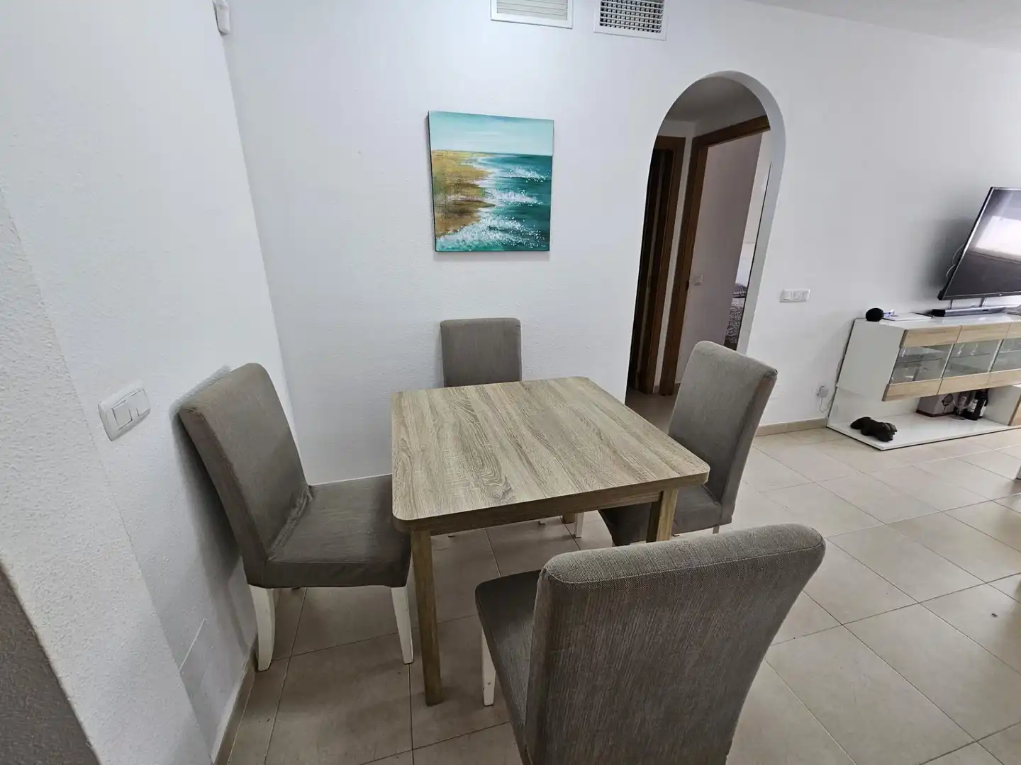 Comedor de Piso en venta en Torremolinos con Aire acondicionado, Terraza y Amueblado