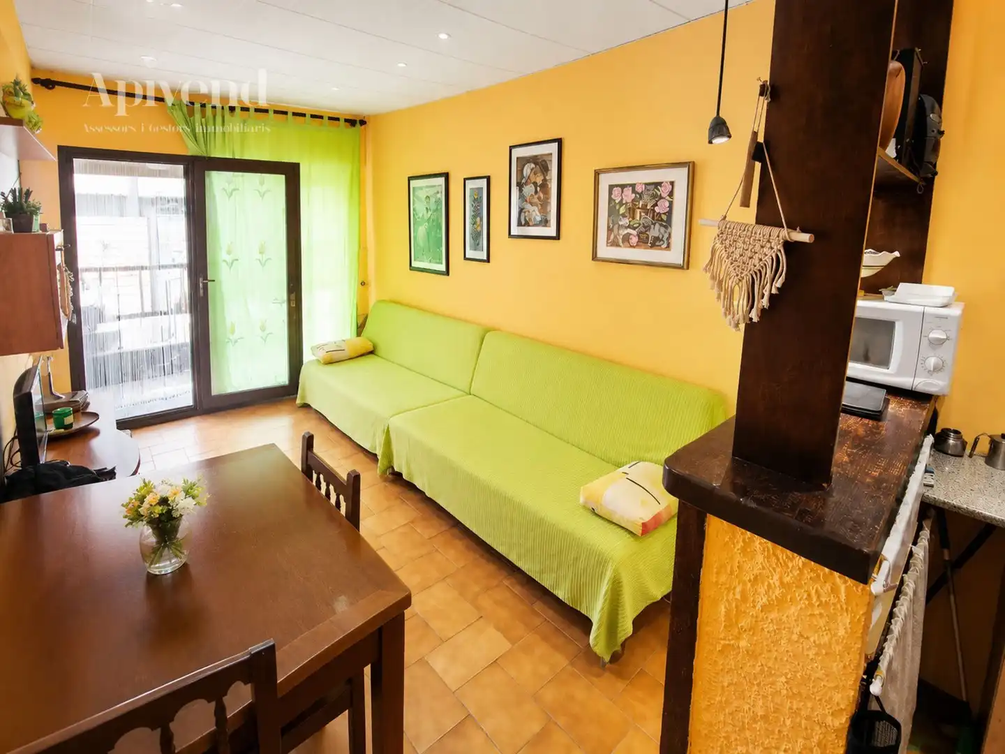 Sala de estar de Casa adosada en venta en Empuriabrava con Terraza
