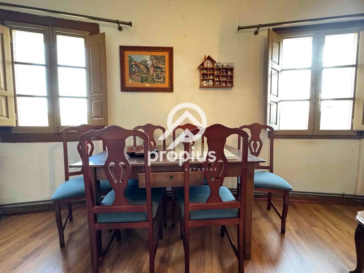 Dining room of Flat for sale in Piloña  with Heating, Storage room and Balcony