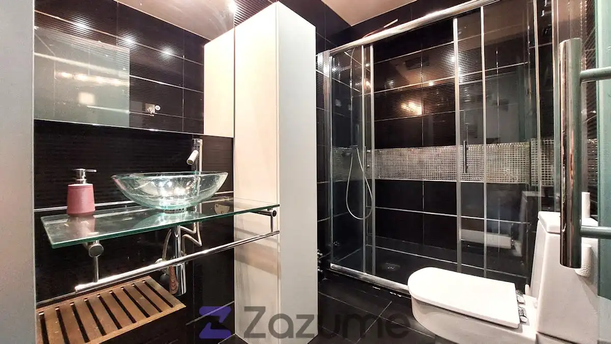 Baño de Loft de alquiler en Madrid con Calefacción, Amueblado y Horno