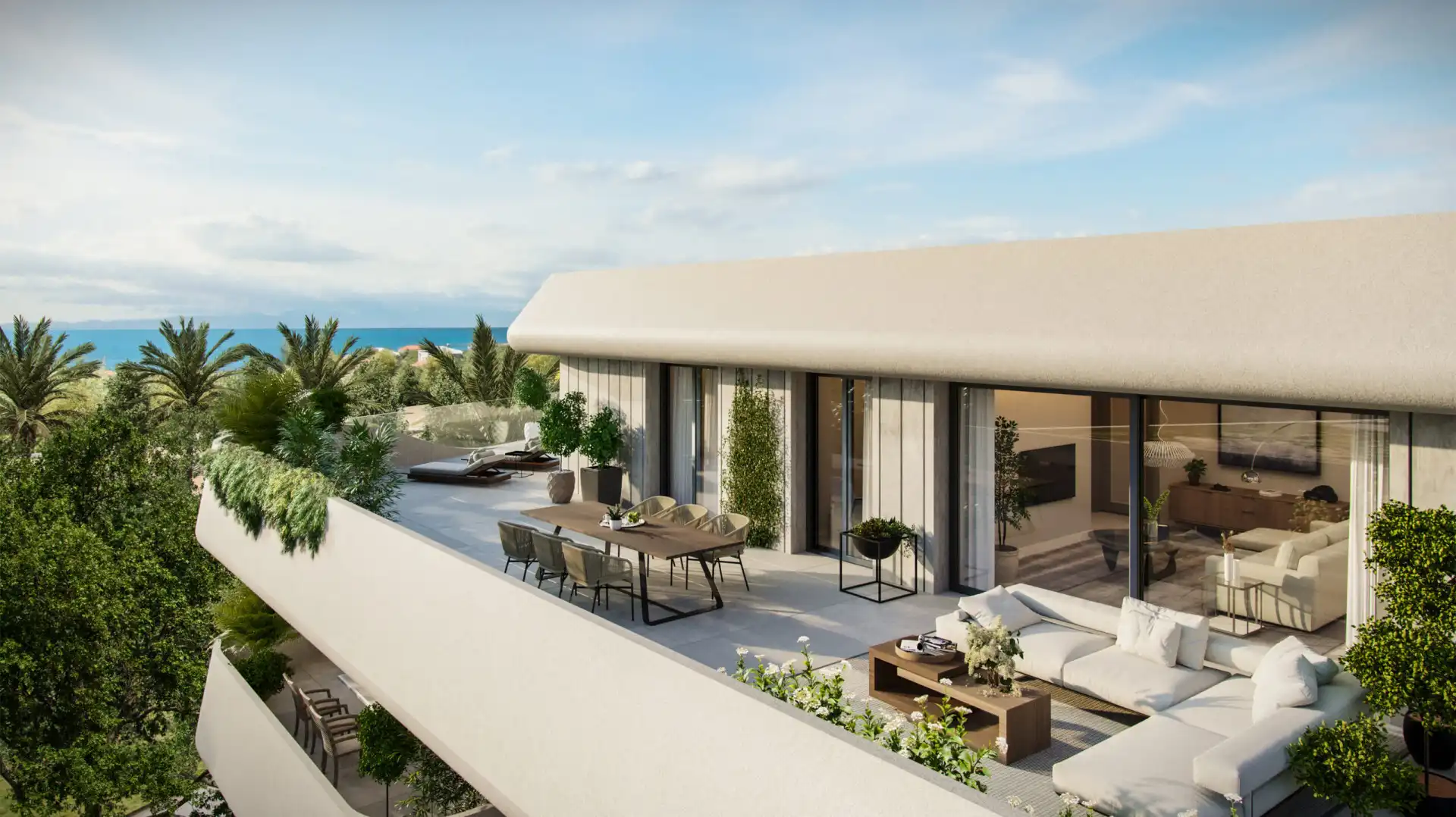 Apartament amb terrassa en venda a Marbella Centro
