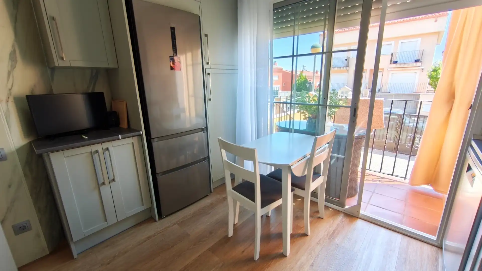Cocina de Casa adosada en venta en Sant Salvador de Guardiola con Calefacción, Jardín privado y Parquet
