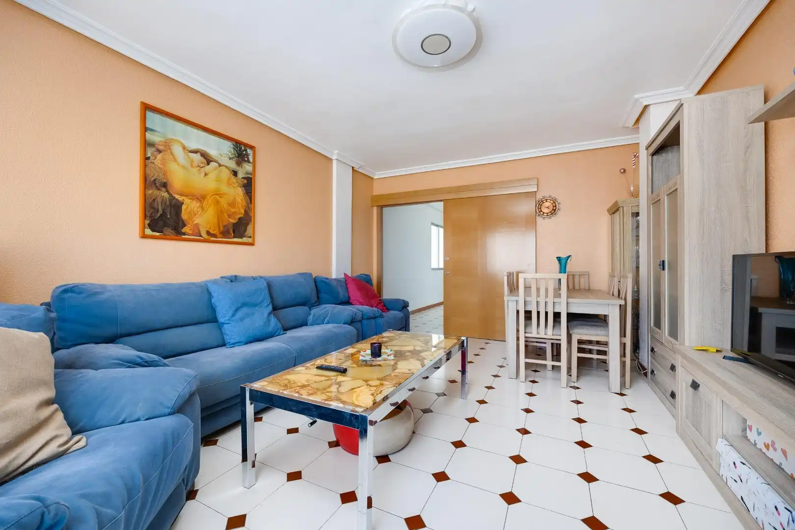 Living room of Flat for sale in Torrevieja  with Furnished