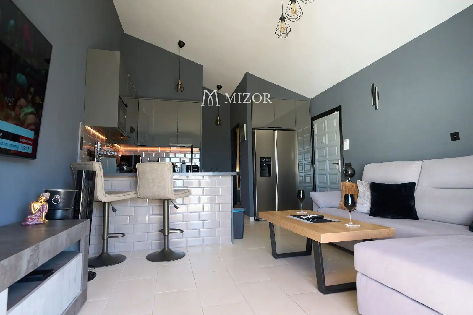 Sala de estar de Piso en venta en San Miguel de Abona con Aire acondicionado, Terraza y Piscina