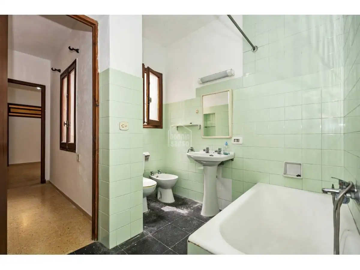 Bany de Apartament en venda en Maó - Mahón amb Terrassa
