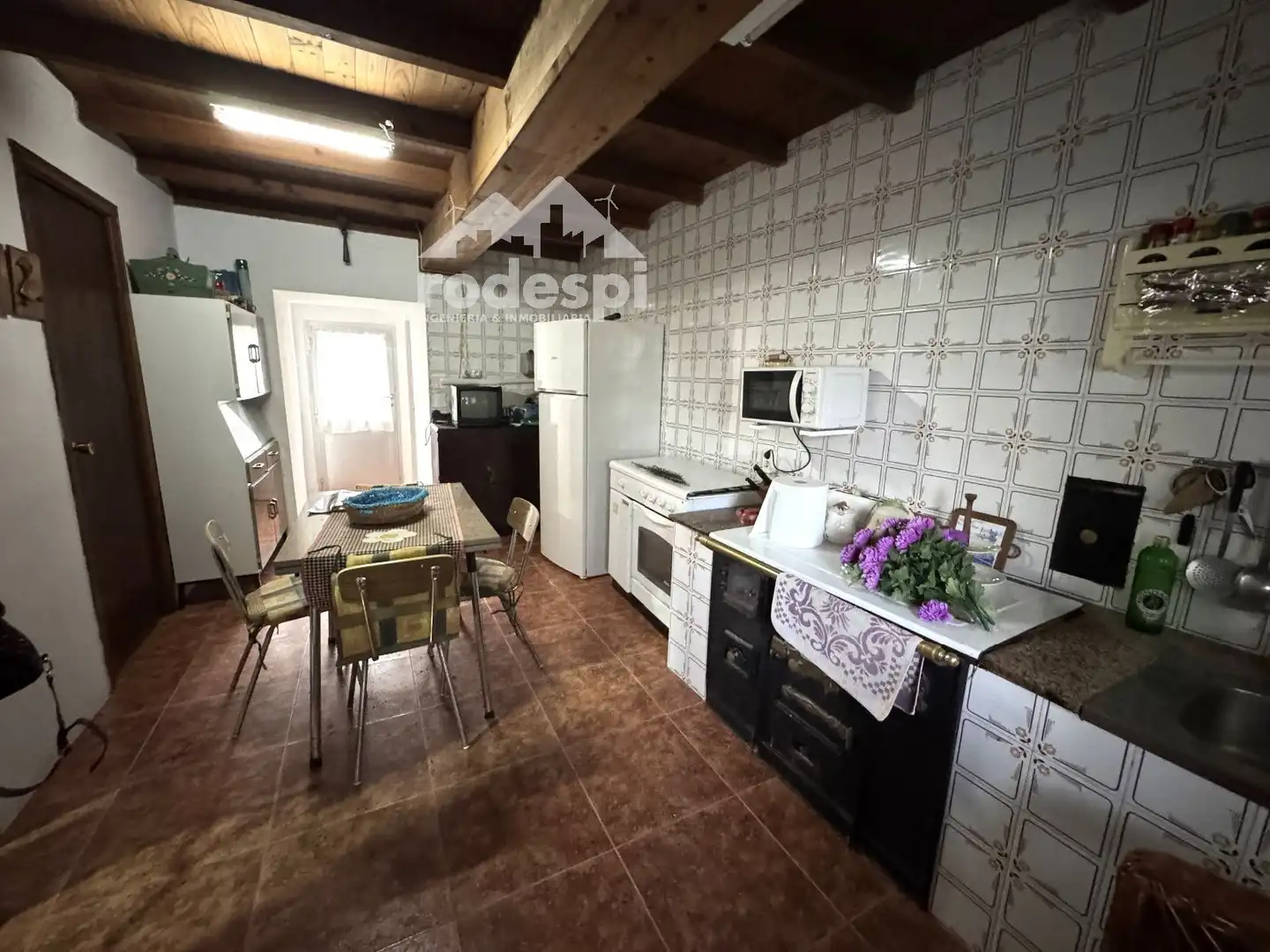 Kitchen of Houses for sale in A Cañiza    with Heating, Storage room and Furnished
