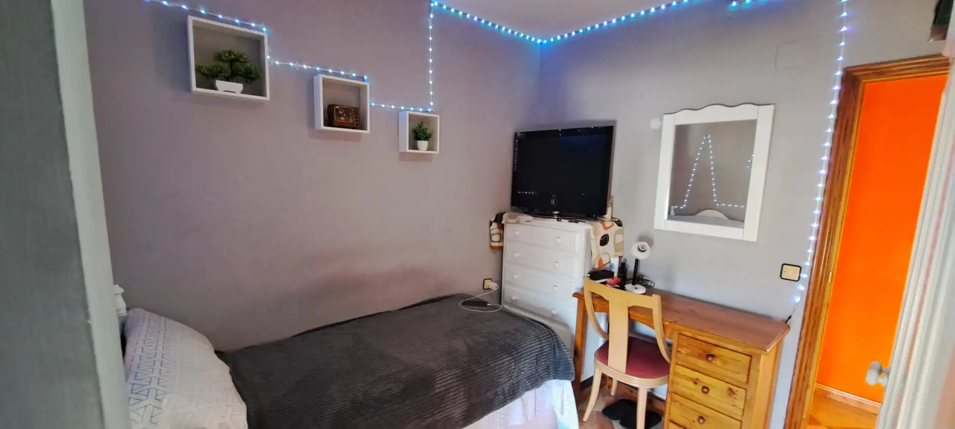 Bedroom of Flat for sale in La Font de la Figuera  with Air Conditioner, Heating and Terrace