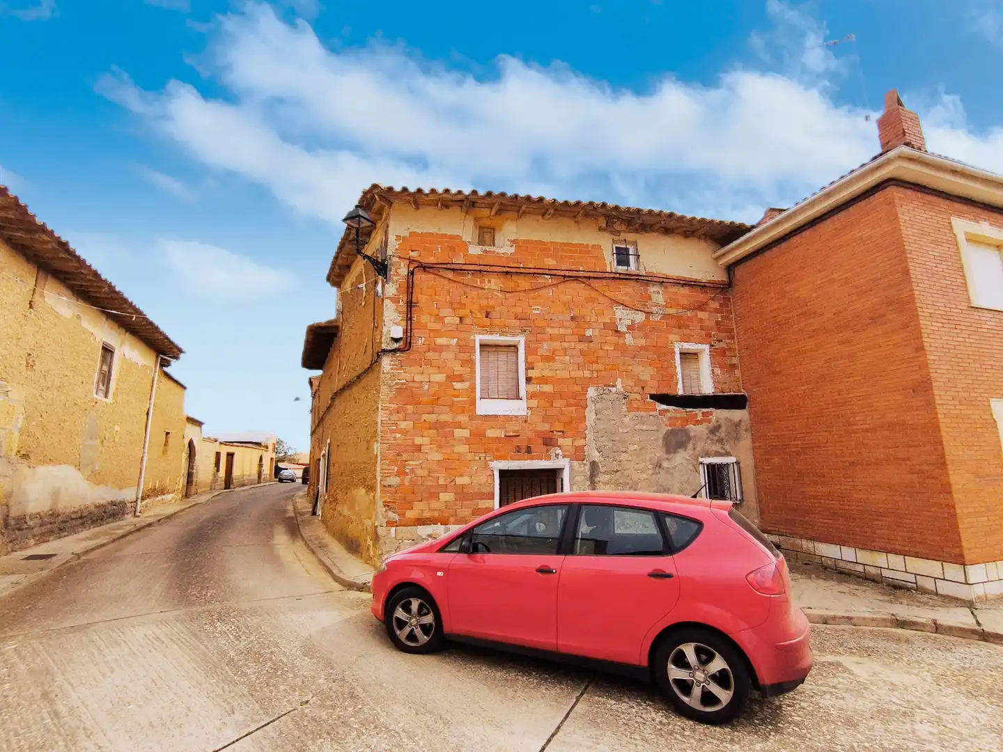 Vista exterior de Casa o xalet en venda en Pedraza de Campos amb Calefacció, Jardí privat i Traster