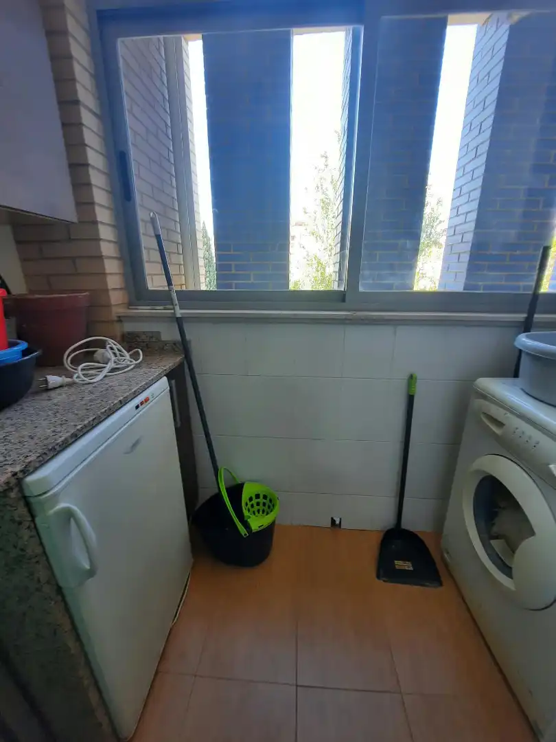 Küche von Wohnung zur Miete in Badajoz mit Klimaanlage, Heizung und Terrasse