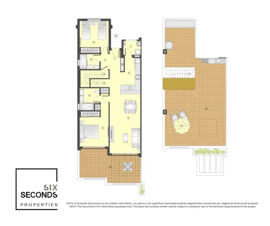 Bungalow with pool for sale in San Juan de los Terreros, imagen 4
