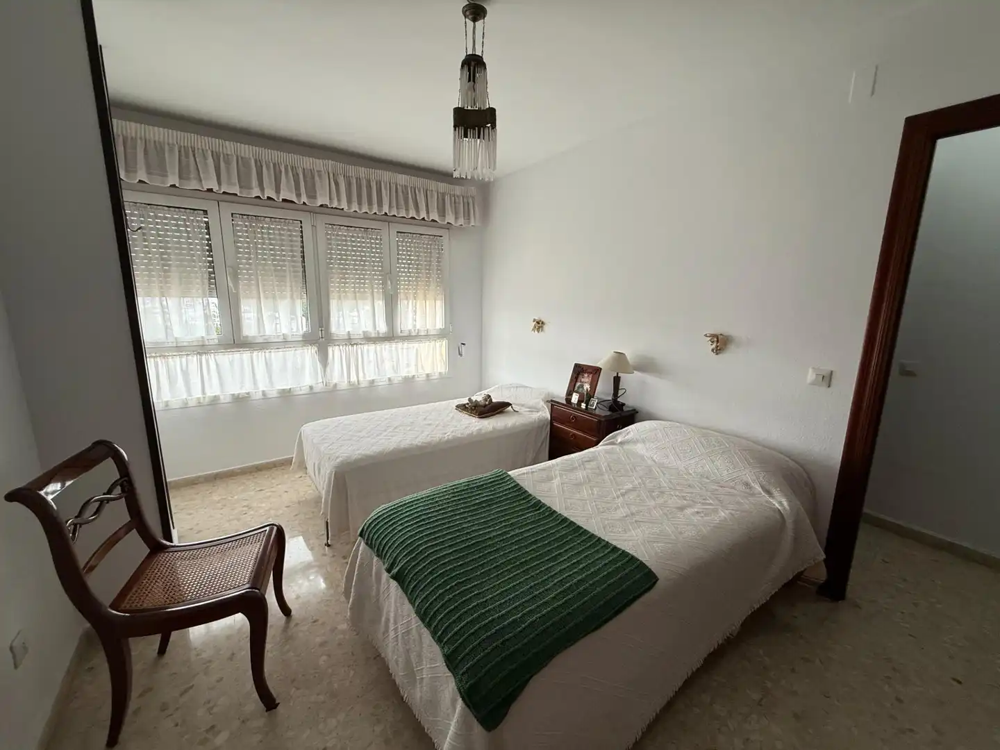 Bedroom of Flat for sale in Algeciras  with Air Conditioner