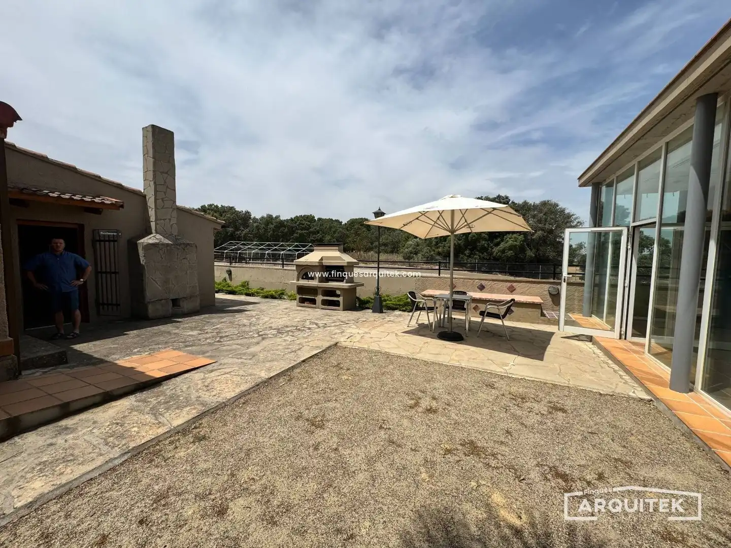 Terraza de Casa o chalet en venta en Monzón con Aire acondicionado, Calefacción y Jardín privado