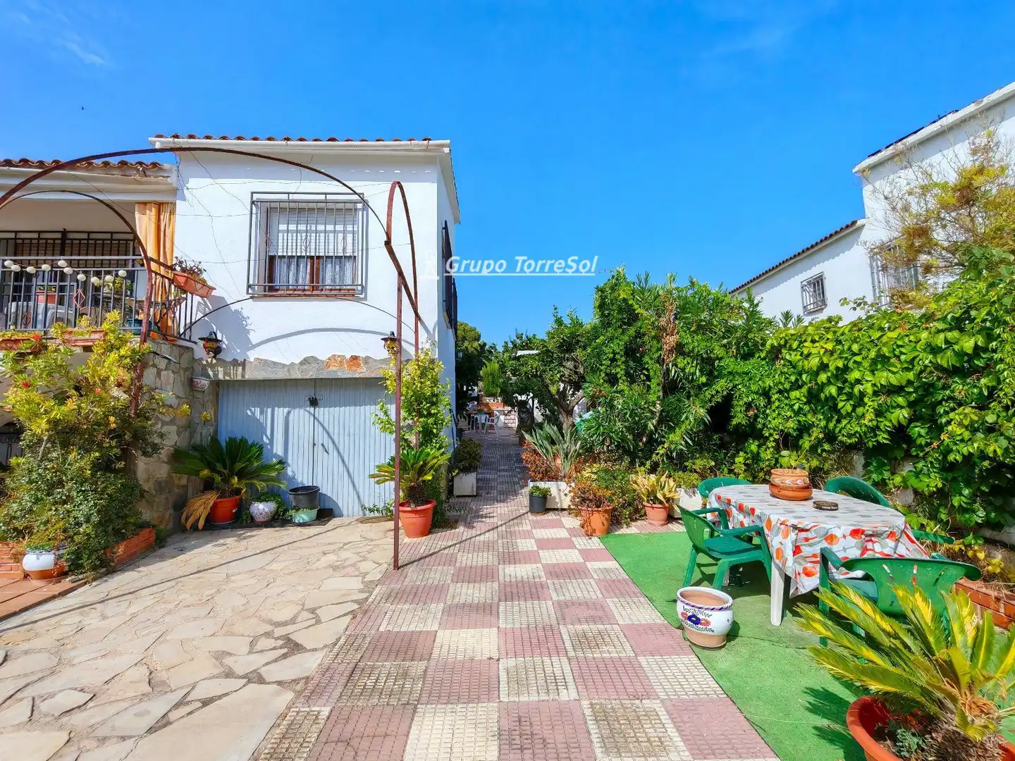 Vista exterior de Casa o chalet en venta en Calafell con Calefacción, Jardín privado y Terraza