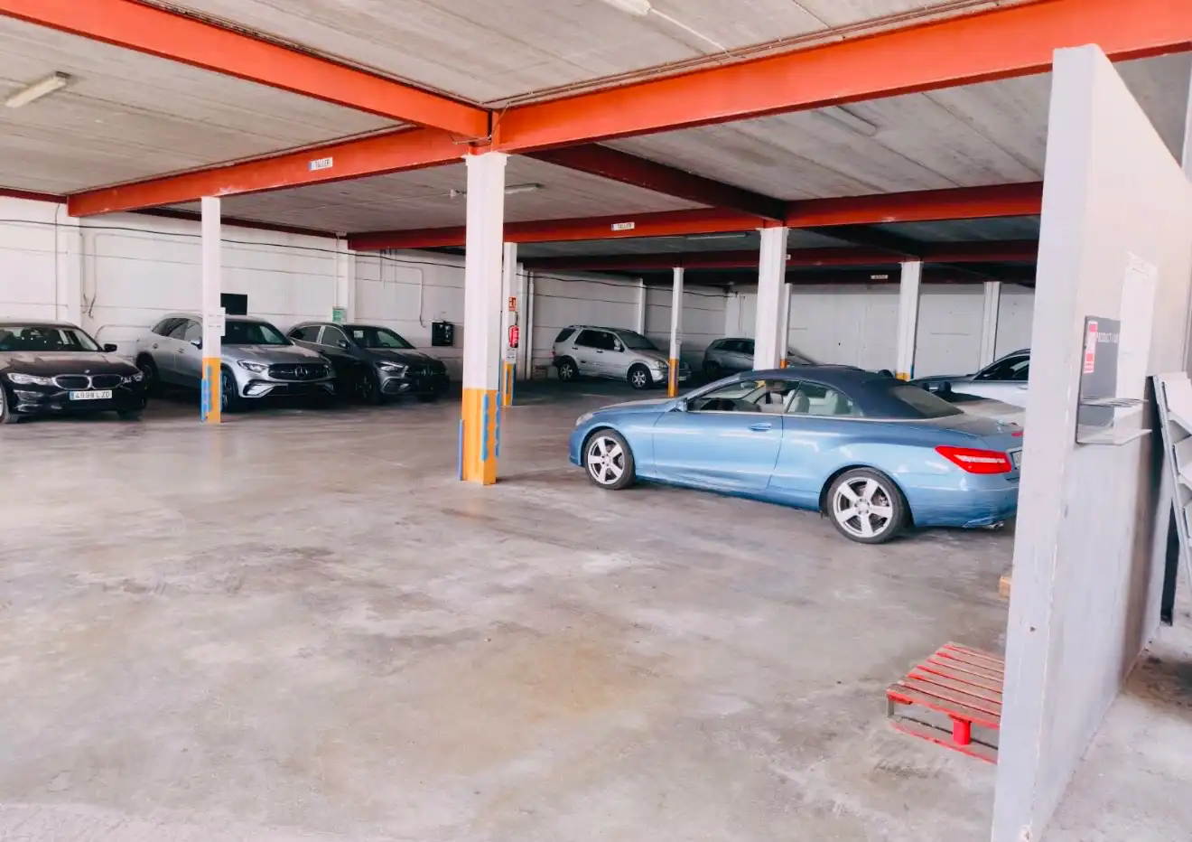 Parking of Industrial buildings for rent in Benissa