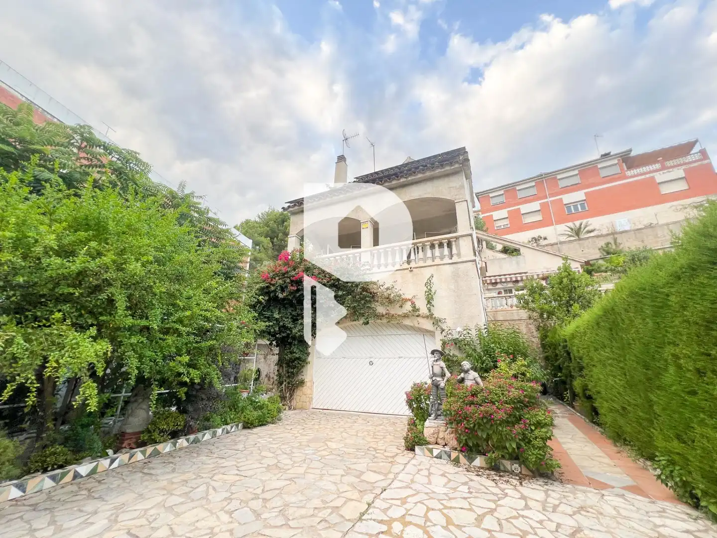 Vista exterior de Casa o chalet en venta en Vallirana con Calefacción, Jardín privado y Terraza