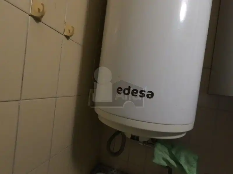 Küche von Wohnung zur Miete in Valencia mit Klimaanlage, Möbliert und Ofen