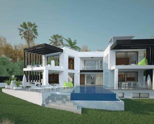 Exterior view of House or chalet for sale in Marbella  with Heating, Private garden and Swimming Pool