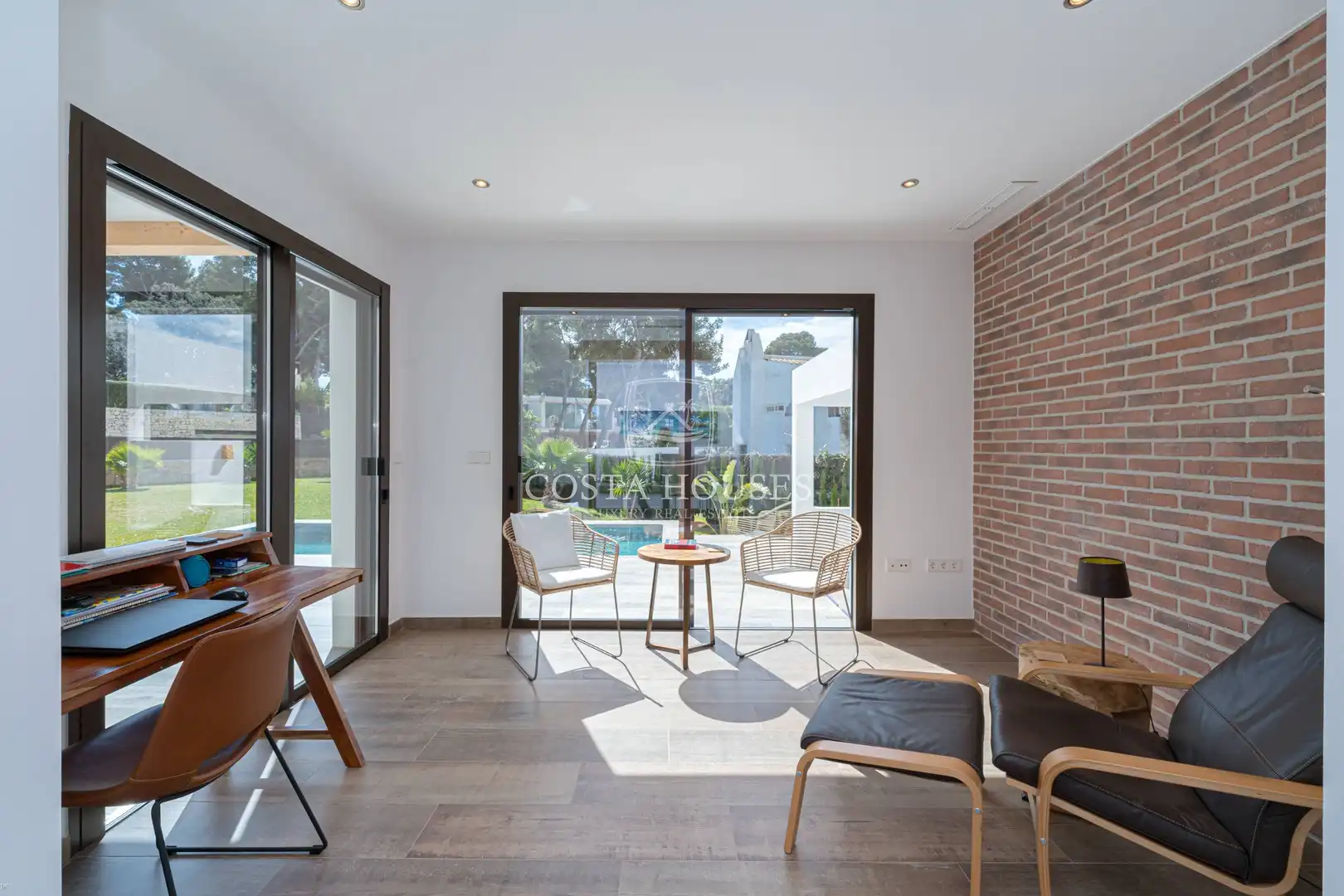 Living room of Houses for sale in Jávea / Xàbia  with Air Conditioner, Heating and Private garden