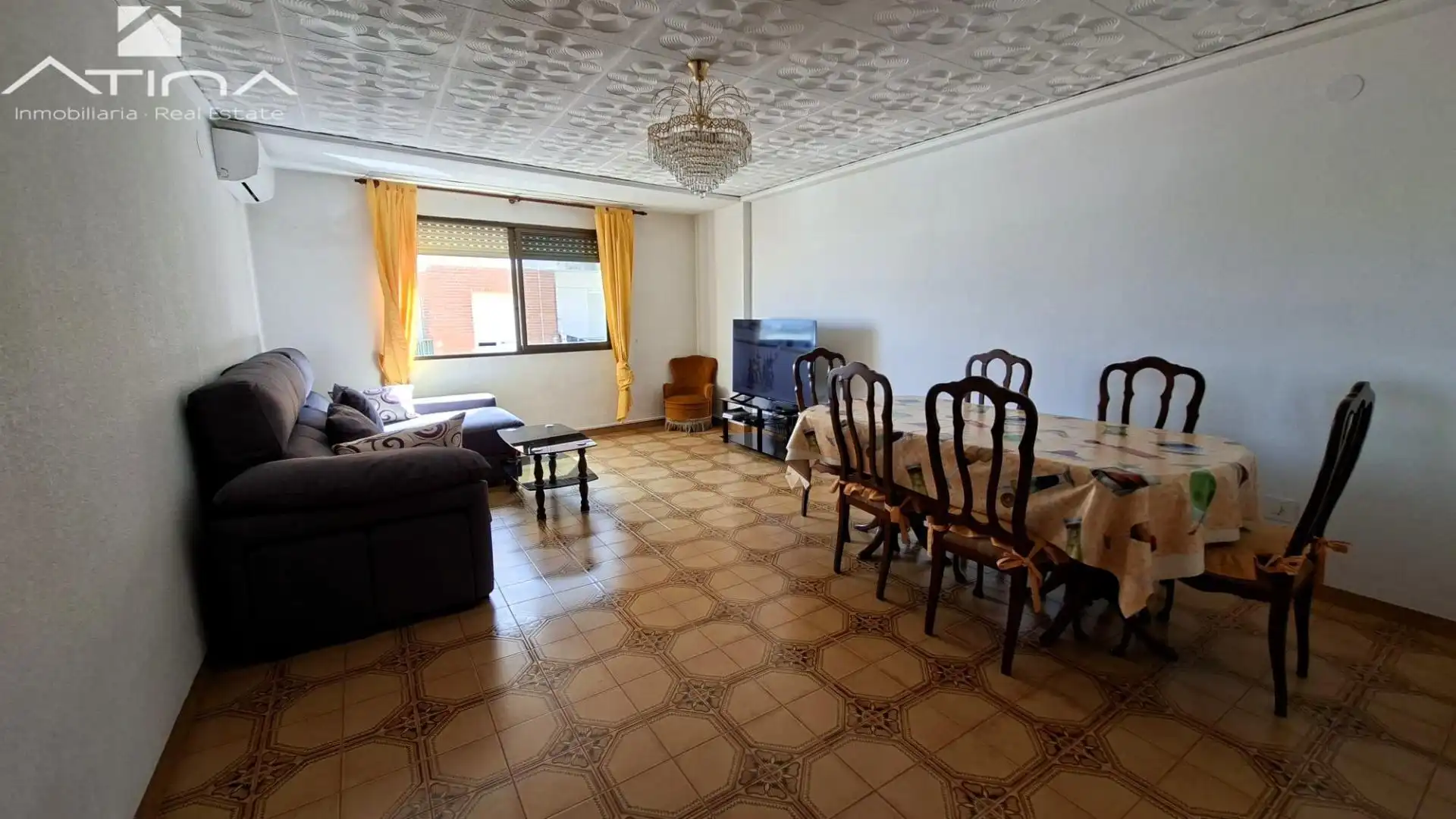 Living room of Flat for sale in Piles  with Air Conditioner and Balcony