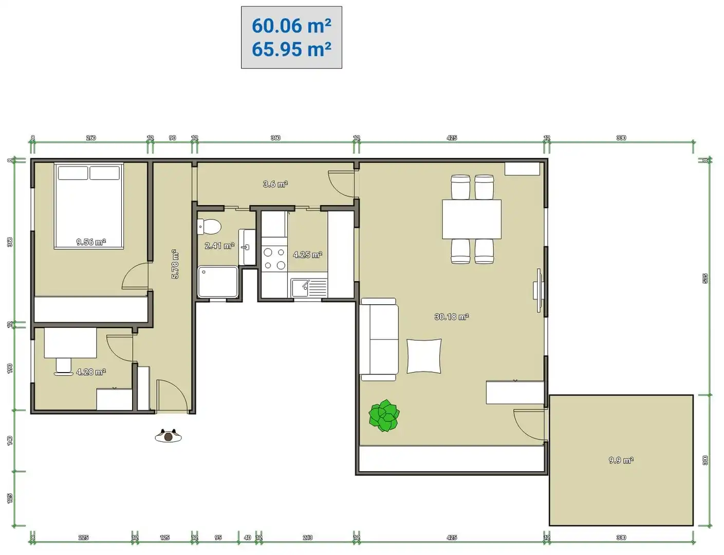 Penthouse mit Terrasse zum Verkauf in Gràcia, imagen 28