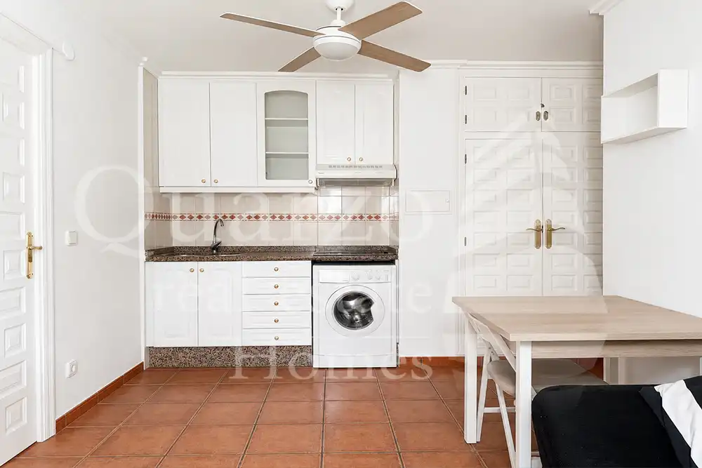 Cocina de Apartamento en venta en Dénia con Calefacción, Jardín privado y Amueblado