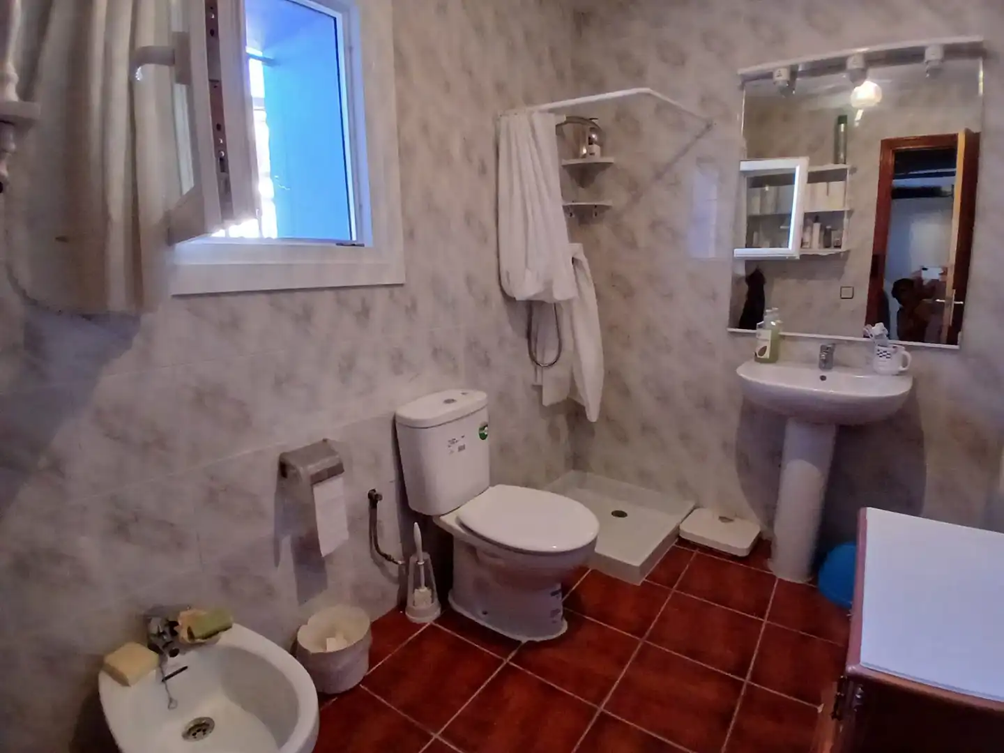 Baño de Casa o chalet en venta en La Cerollera con Calefacción, Jardín privado y Terraza