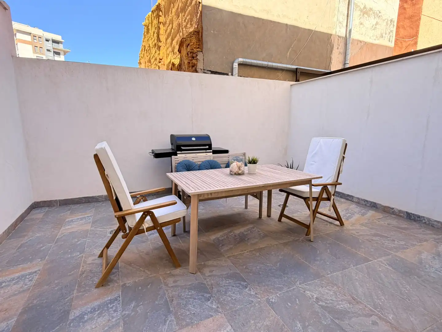 Terraza de Casa o chalet en venta en Cartagena con Aire acondicionado, Calefacción y Jardín privado