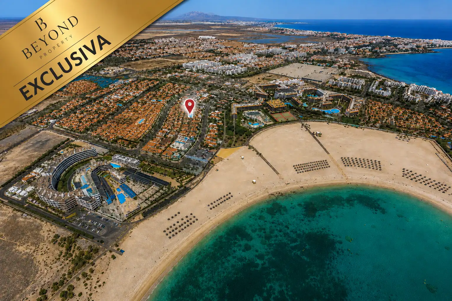 Vista exterior de Estudio en venta en Antigua con Aire acondicionado, Amueblado y Piscina comunitaria