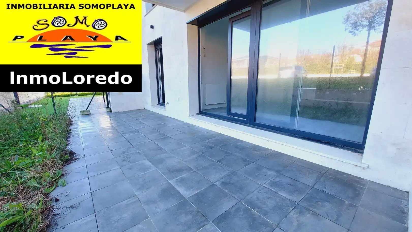 Terrasse von Wohnung zum Verkauf in Ribamontán al Mar mit Heizung, Privatgarten und Terrasse