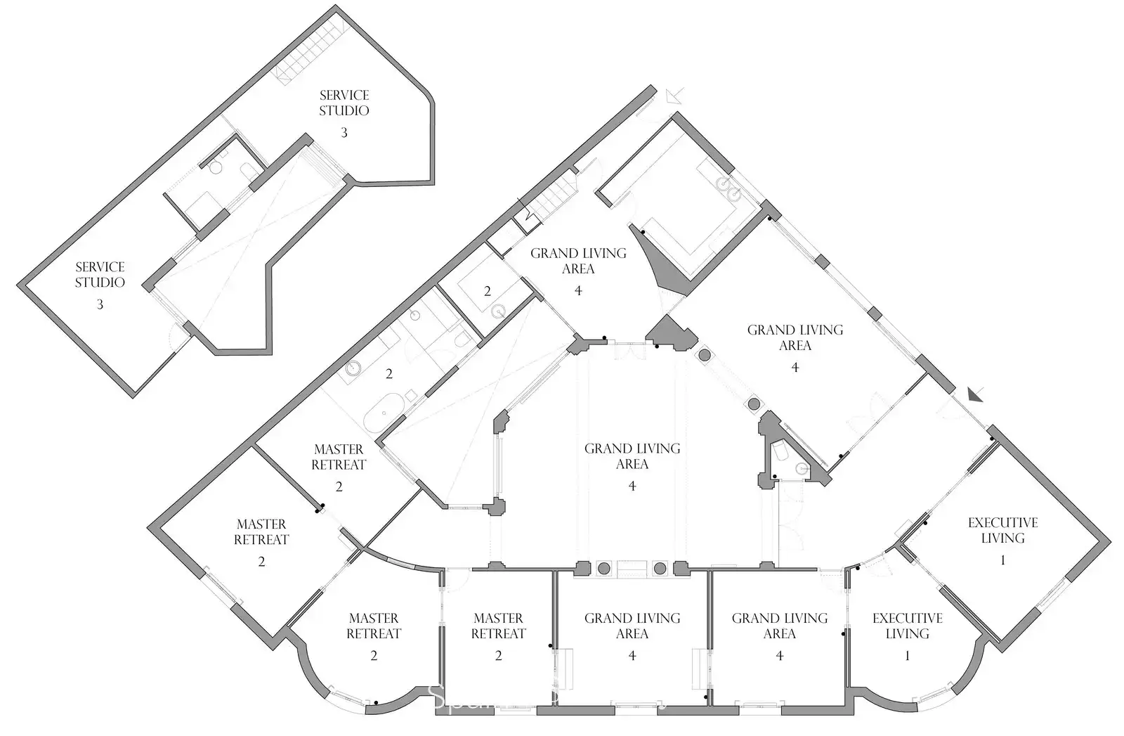 Apartament amb ascensor en venda a Casp, imagen 64
