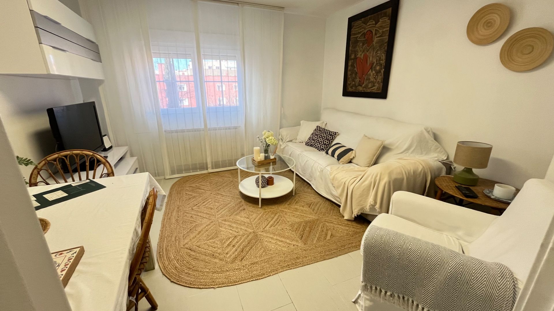 Sala d'estar de Pis en venda en Valladolid Capital amb Calefacció, Traster i Moblat