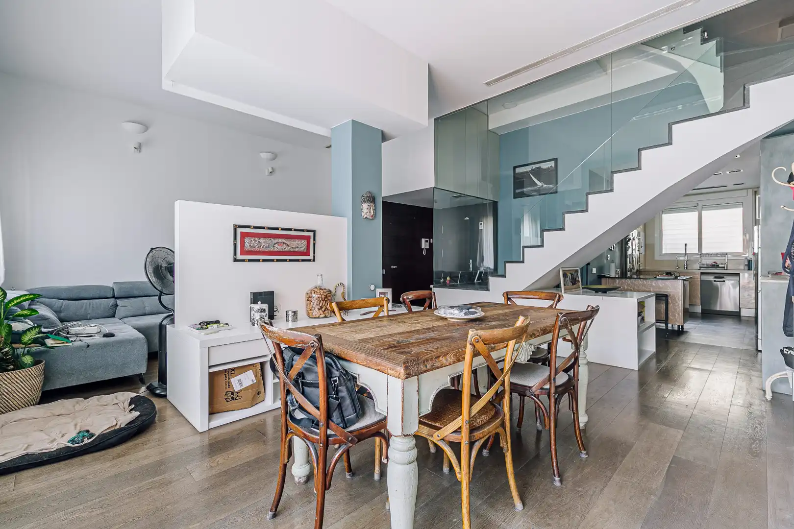 Comedor de Dúplex en venta en Sant Feliu de Llobregat con Aire acondicionado, Terraza y Piscina comunitaria