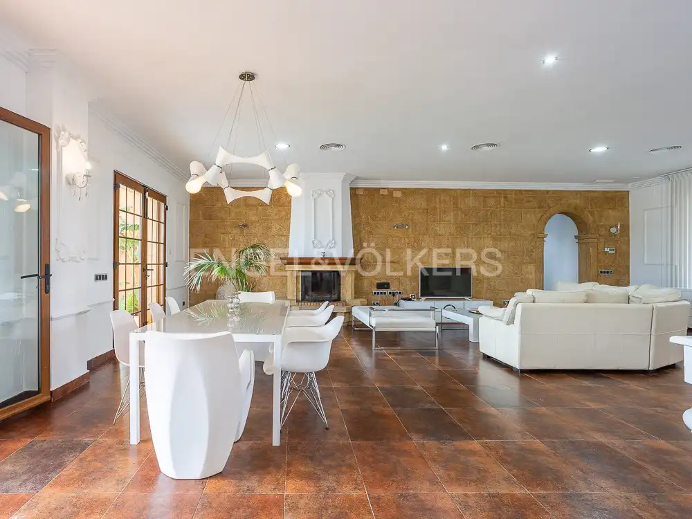 Living room of Houses for sale in Dénia  with Air Conditioner, Heating and Private garden