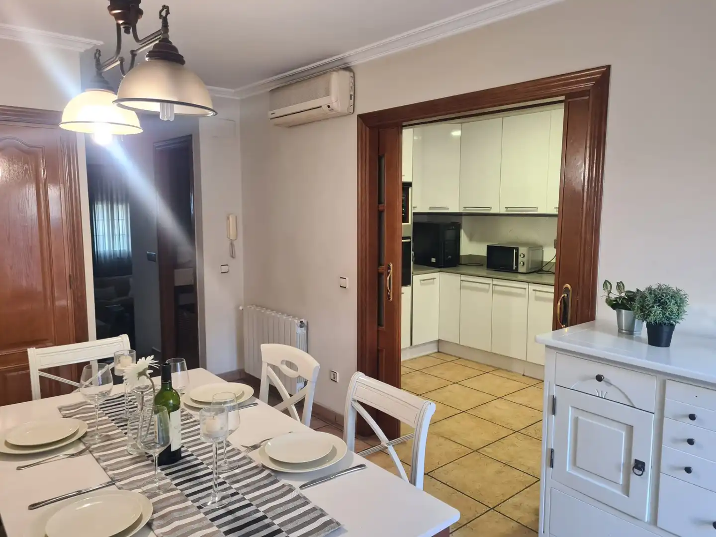 Cocina de Casa adosada en venta en Valencia con Aire acondicionado, Calefacción y Terraza