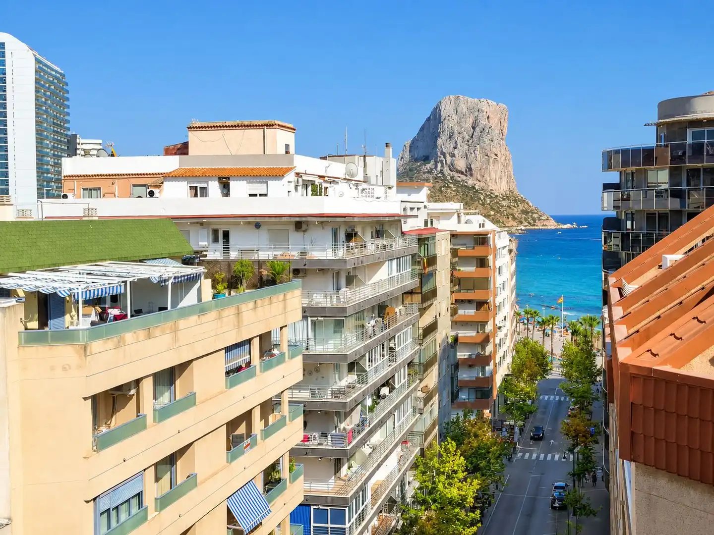 Vista exterior de Apartament en venda en Calpe / Calp amb Terrassa i Moblat