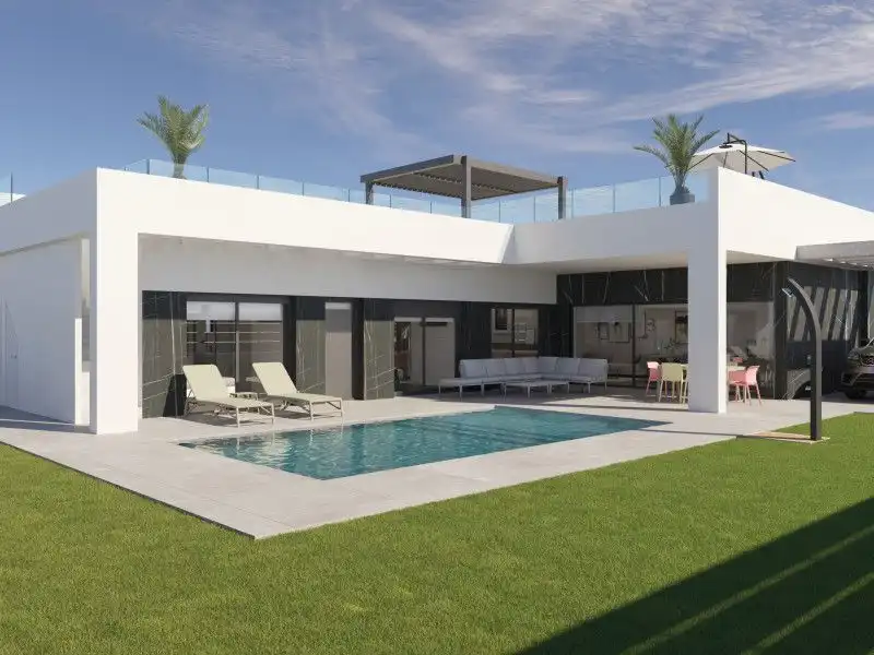 Villa con piscina in vendita a Algorfa