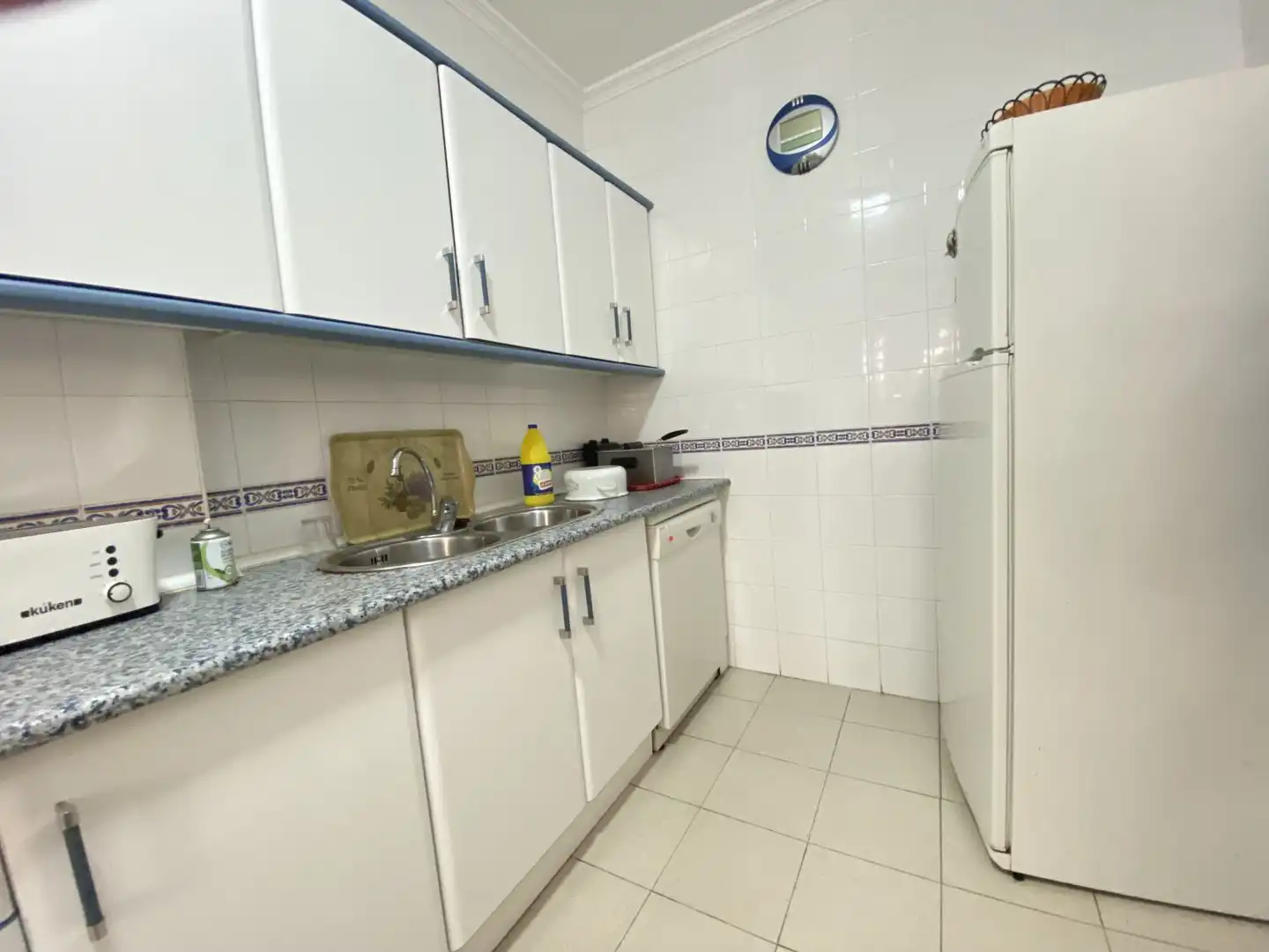 Kitchen of Apartments for rent in La Antilla  with Air Conditioner and Terrace