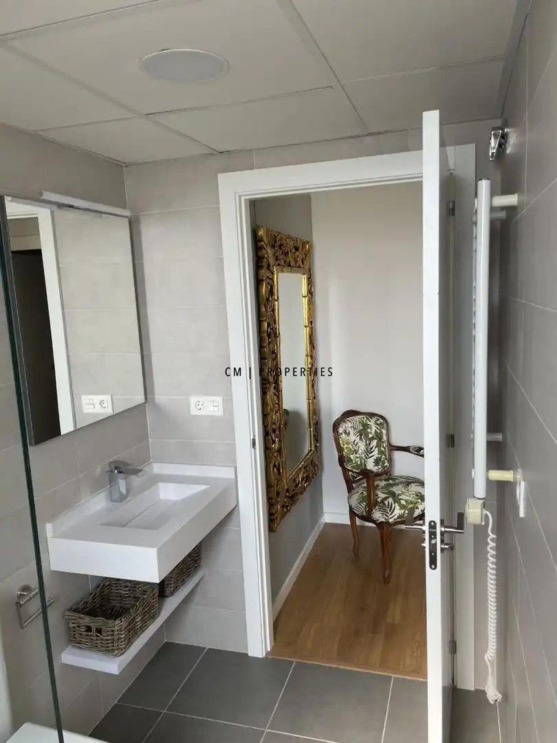 Baño de Ático de alquiler en Valencia con Aire acondicionado, Calefacción y Terraza